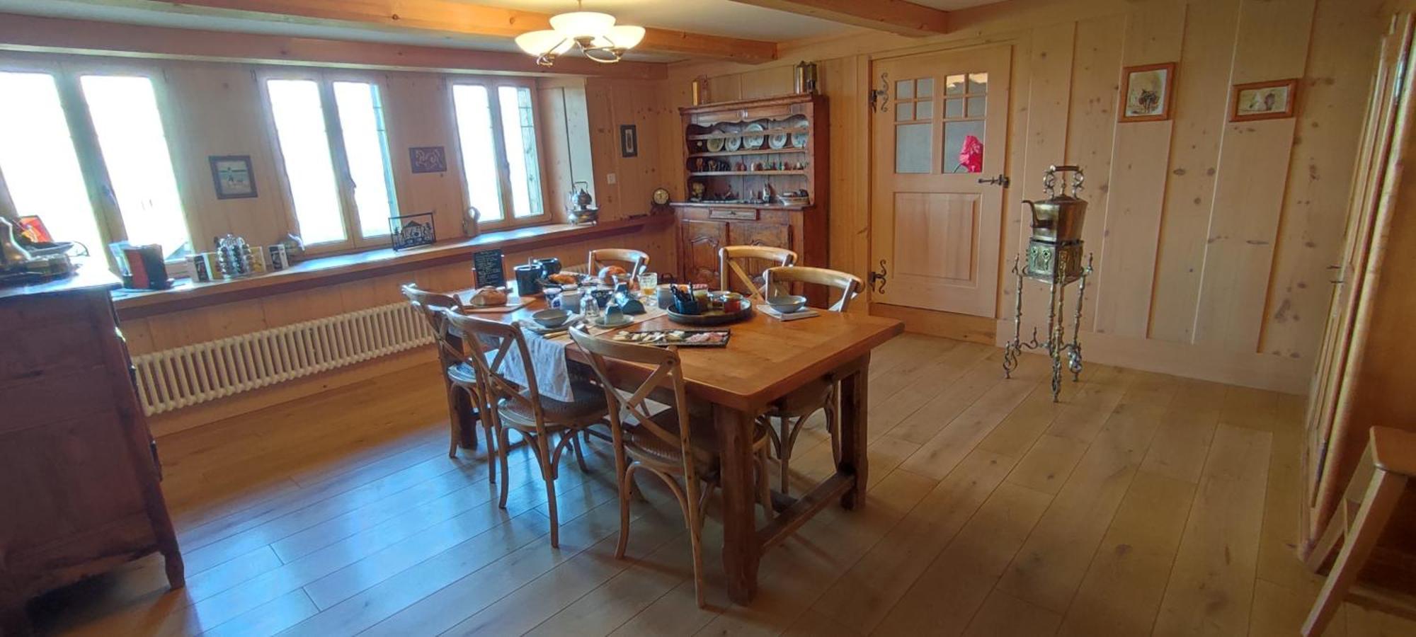 Les Abeilles Bed and Breakfast Romont Εξωτερικό φωτογραφία