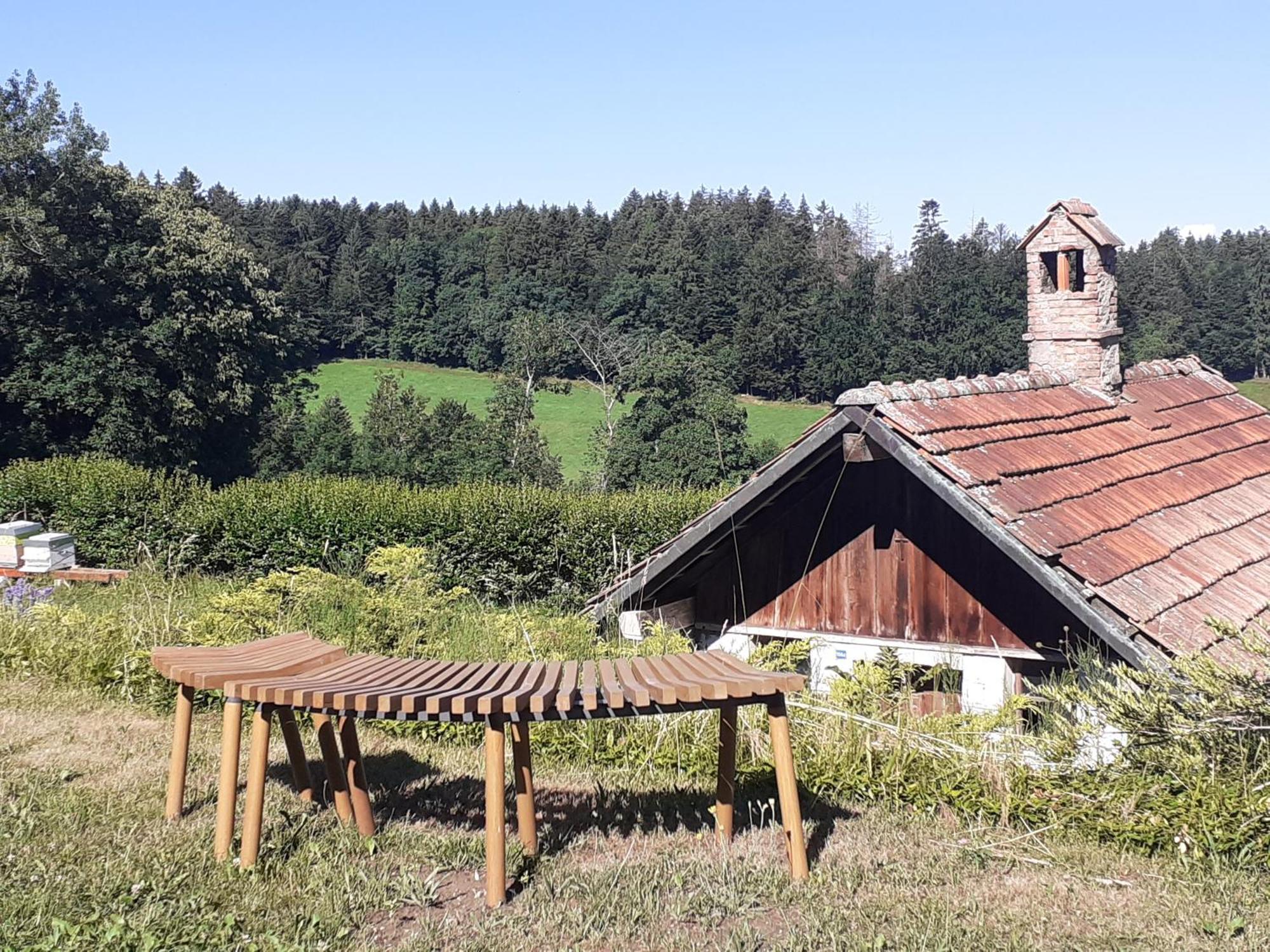 Les Abeilles Bed and Breakfast Romont Εξωτερικό φωτογραφία
